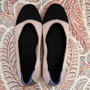 Rothy’s “The Square Tuxedo” Shoes